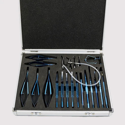 Mastering Cataract Surgery: Navigating the 21-Piece Cataract Set Surgical Kit for Peak Surgicals in the USA