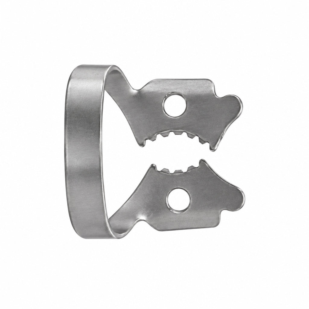 Molar Clamp Rubber Dam with 13A Winged Posterior Isolation Design