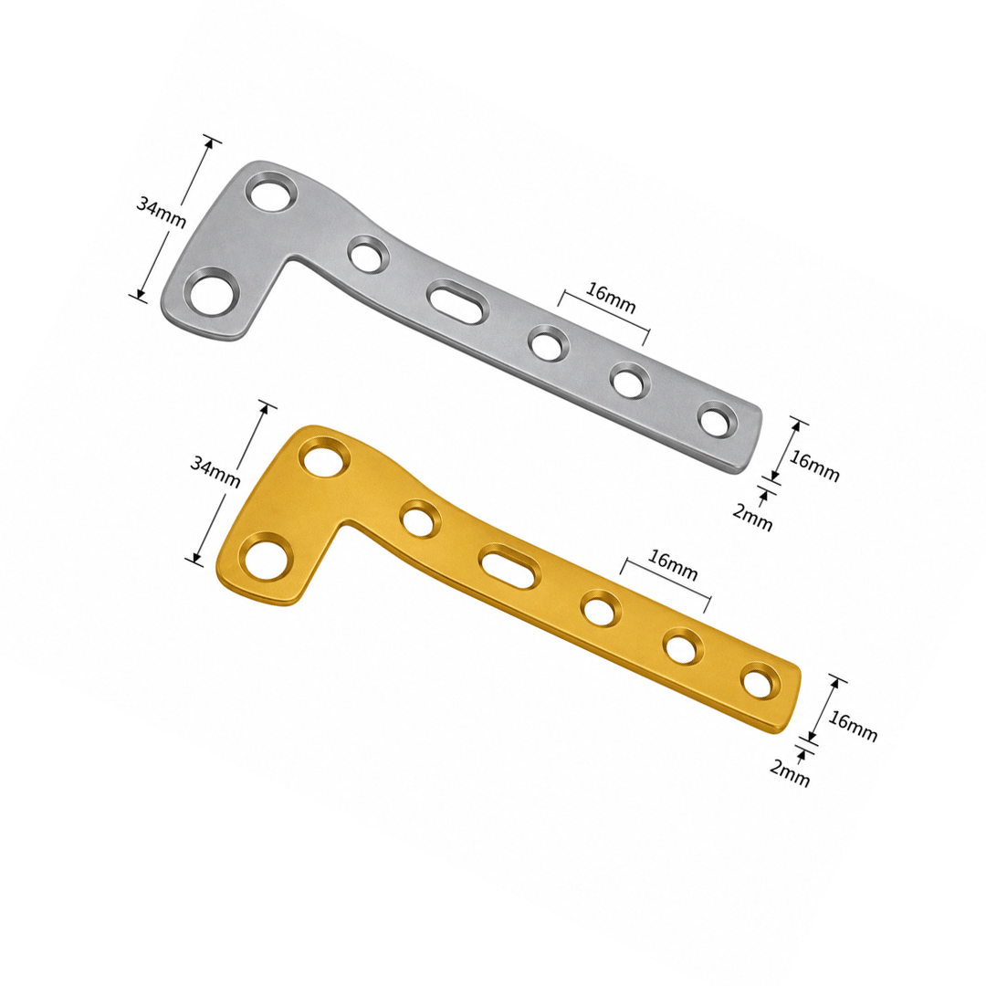 L Buttress Plate Right Left Angled 4.5mm
