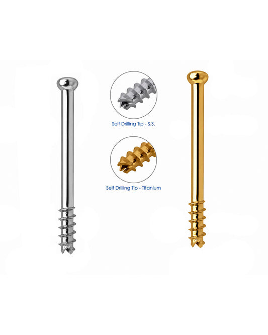 Cancellous Cannulated Screw Ø 6.5mm 16mm Thread