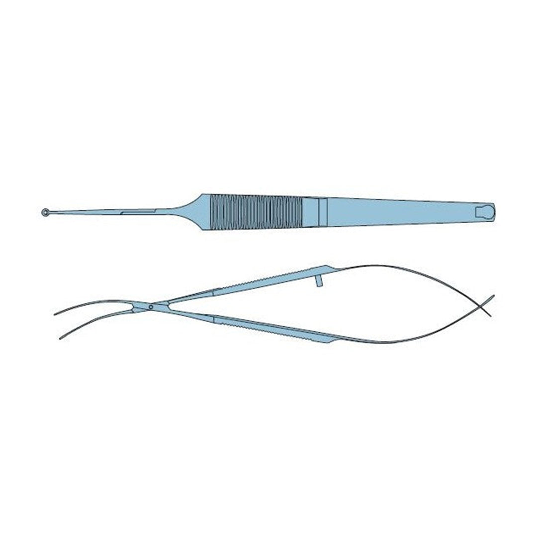 Lens Forceps Stainless Steel Ophthalmic Surgical Instrument
