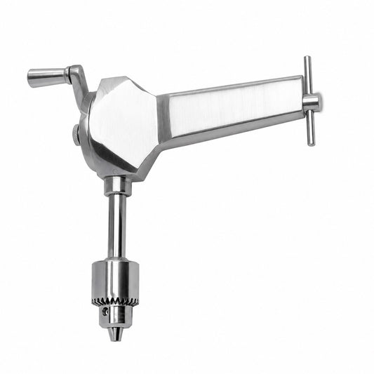 Micro Hand Drill with S.S. Closed Gears