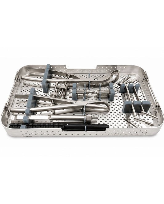 Pediatric Hip Locking Plate Set — Guided Osteotomy and Screw Fixation