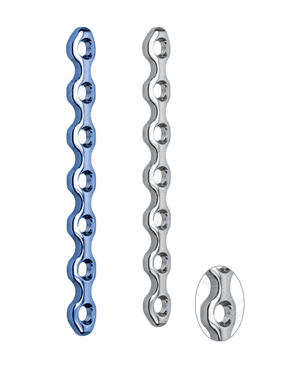 Pelvic Reconstruction Plate With Low Profile With Coaxial Holes - Straight