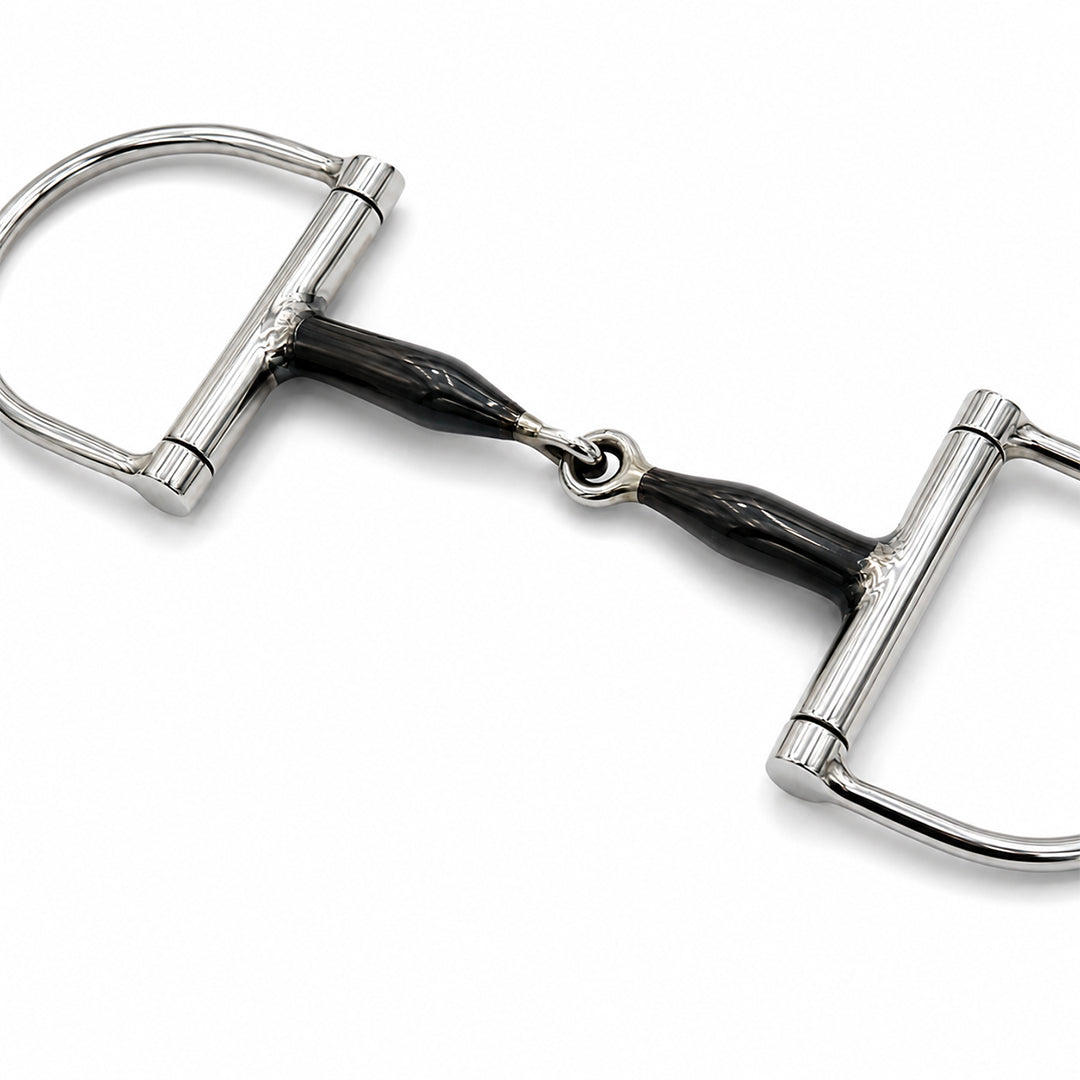Sweet Iron Single Jointed Dee Ring Snaffle