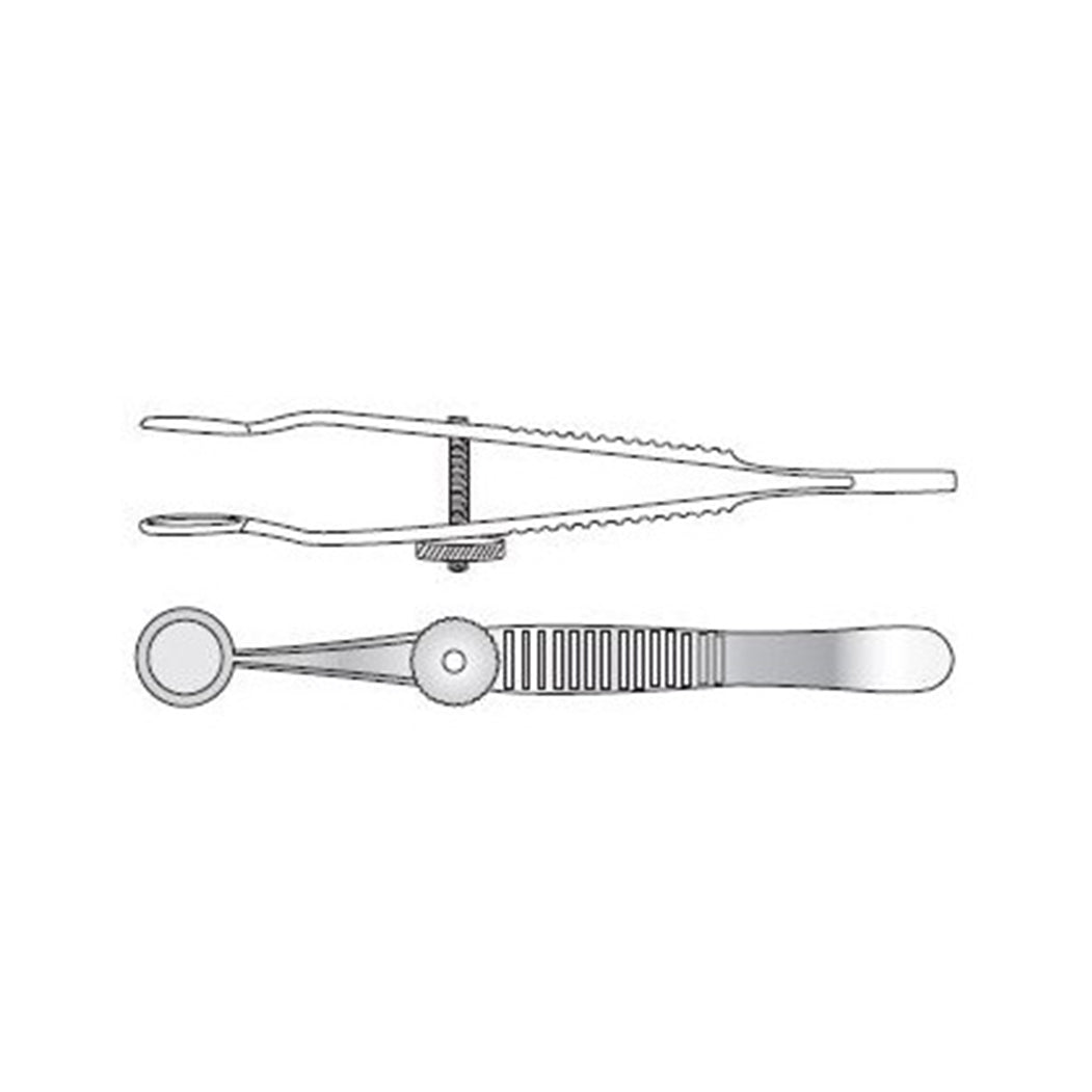 Tarsal Cyst Forceps 8.9cm – Round End Chalazion Forceps