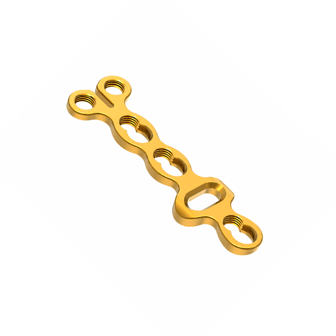 Turvalukon pyörimisen korjauslevy 2,0 mm