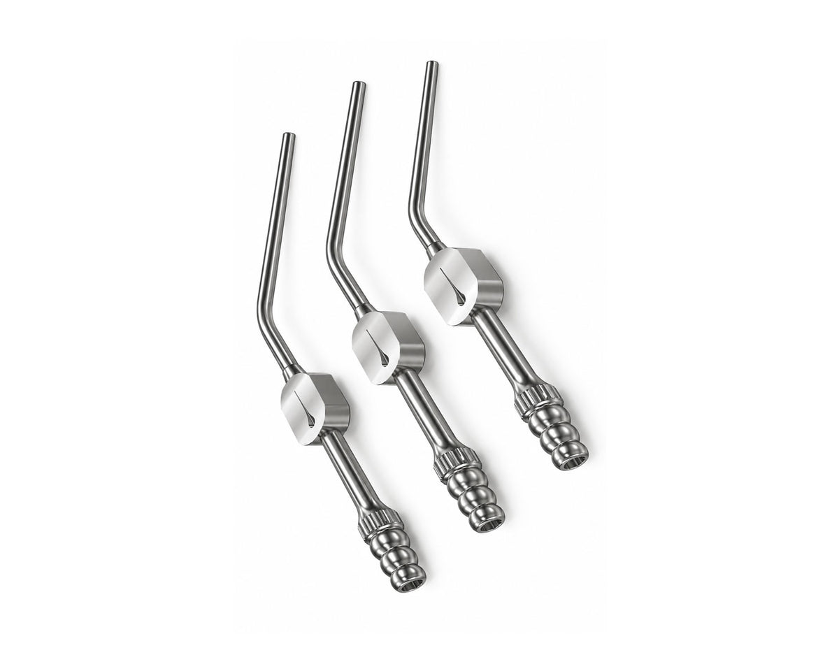 Cannulas & Suction Instruments – 3 Piece Set