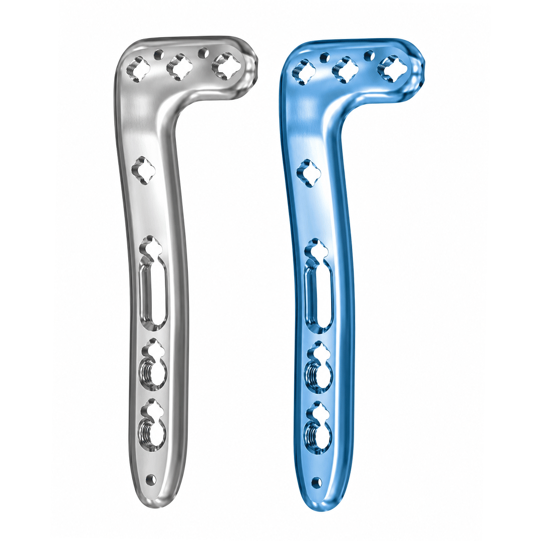 Variable Angle Safety Lock Distal Tibia L-Plate 2.7mm