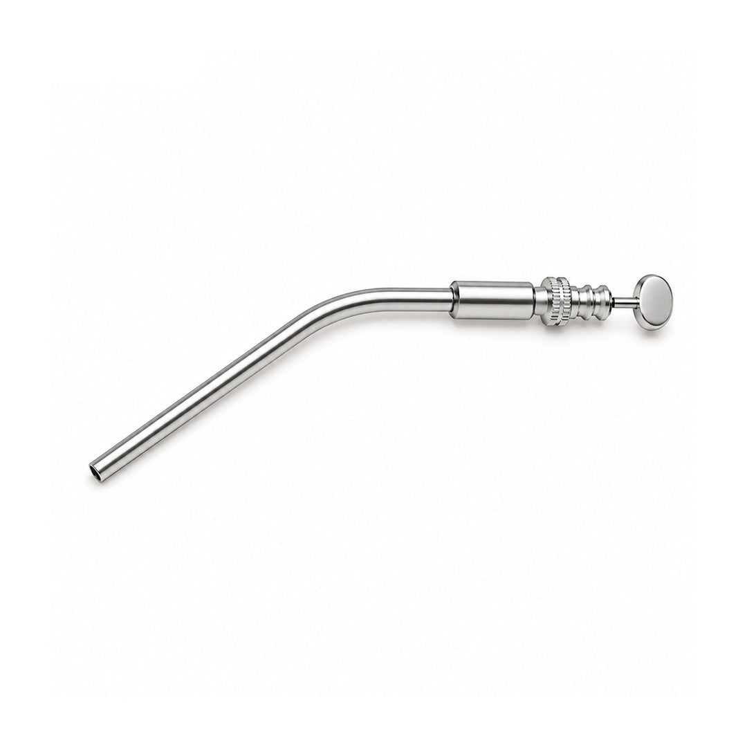 Angled Stainless Steel Suction Tube