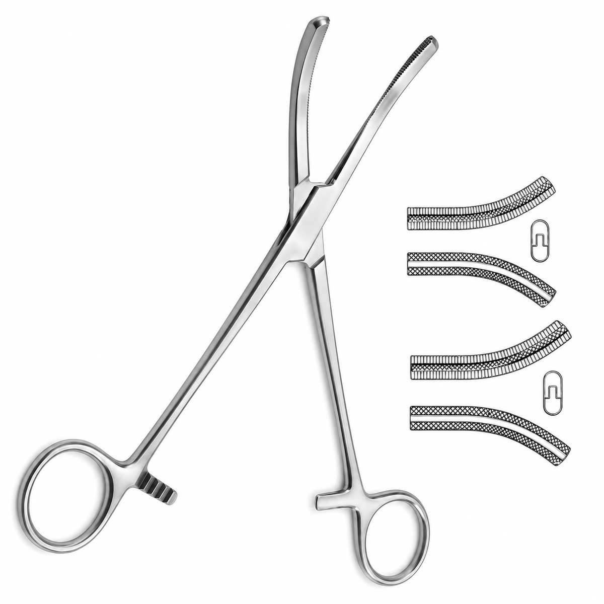 Ferguson Angiotribe Forceps Curved