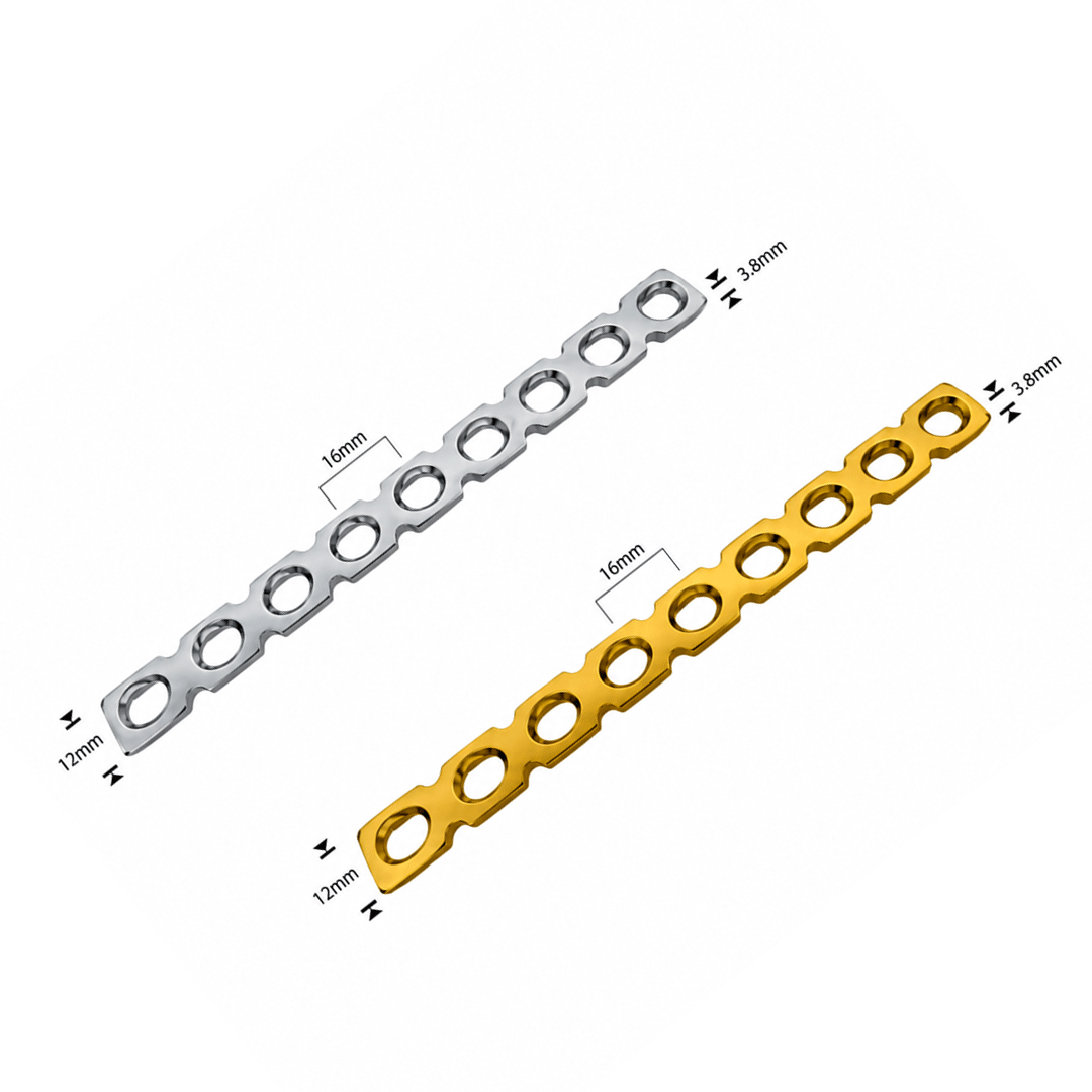 Rekonstruktiolevy 4,5 mm suora