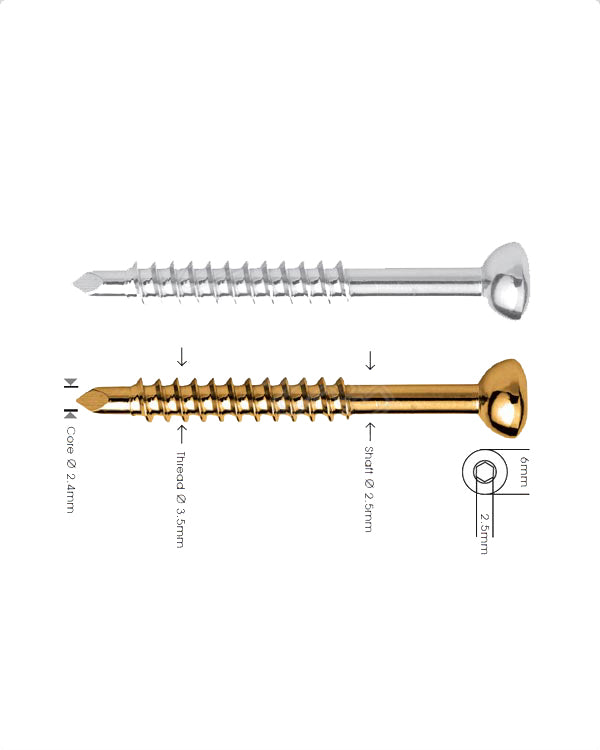 Malleolar Screw Ø 3.5mm