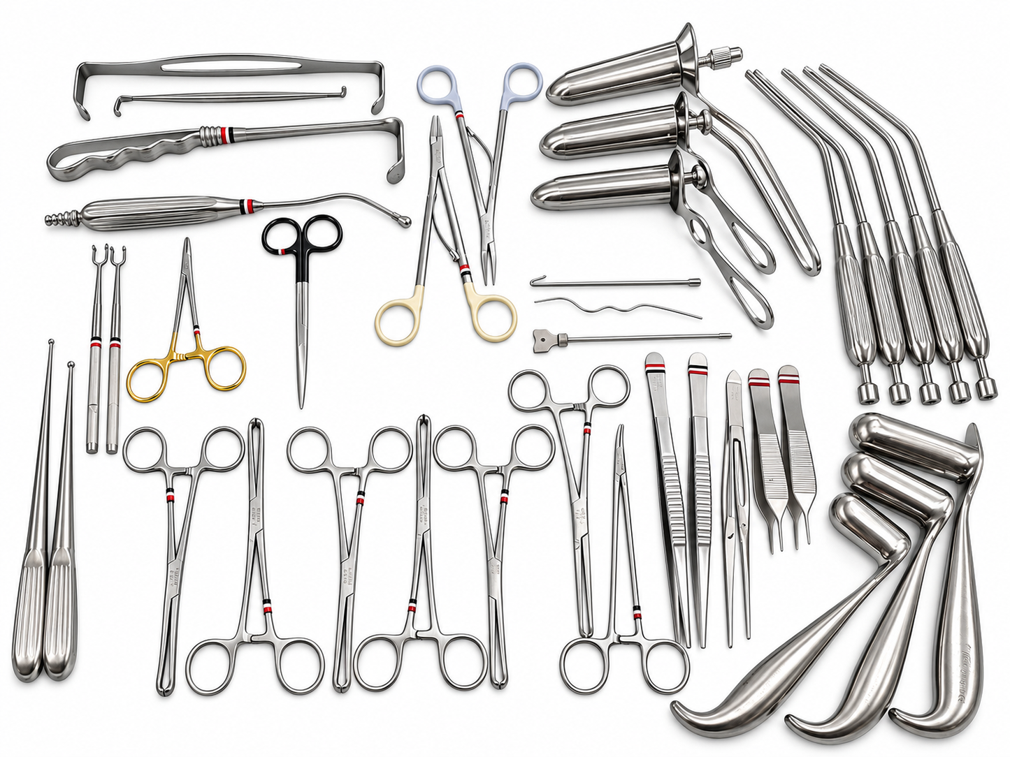 Speculum Proctology 36 Piece V. Mueller Weck Rectal Instrument Set