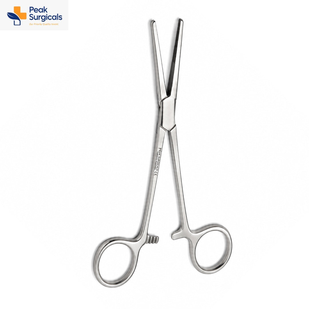 Stainless Steel Straight Surgical Hemostatic Forceps