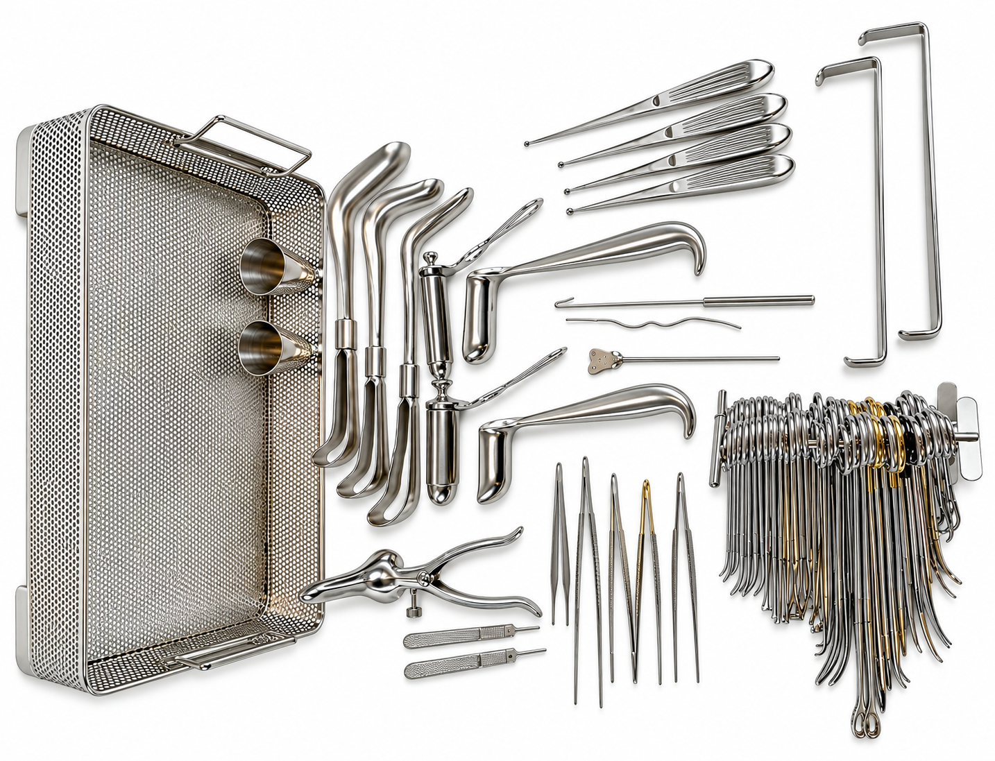 Proctology 45 Piece V. Mueller SSI Ultra Rectal Instrument Set / Tray