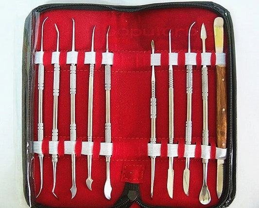 Dental Lab Instrument Wax Carving Tool Kit