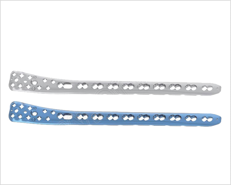 Safety Lock Medial Distal Tibia Plate 2.7 or 3.5mm Variable Angle