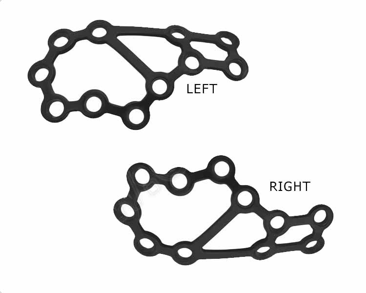 Calcaneous Anatomic Safety Lock Plate 3.5 Left & Right