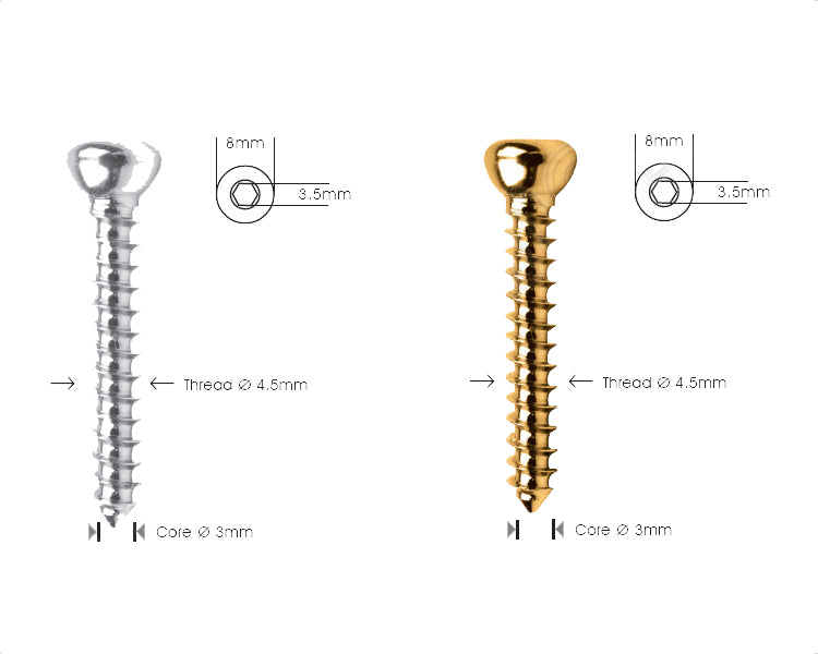 Cortex Screw Ø 4.5mm