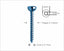 Humeral Nail Locking Bolt Ø 3.4mm (Self Tapping)