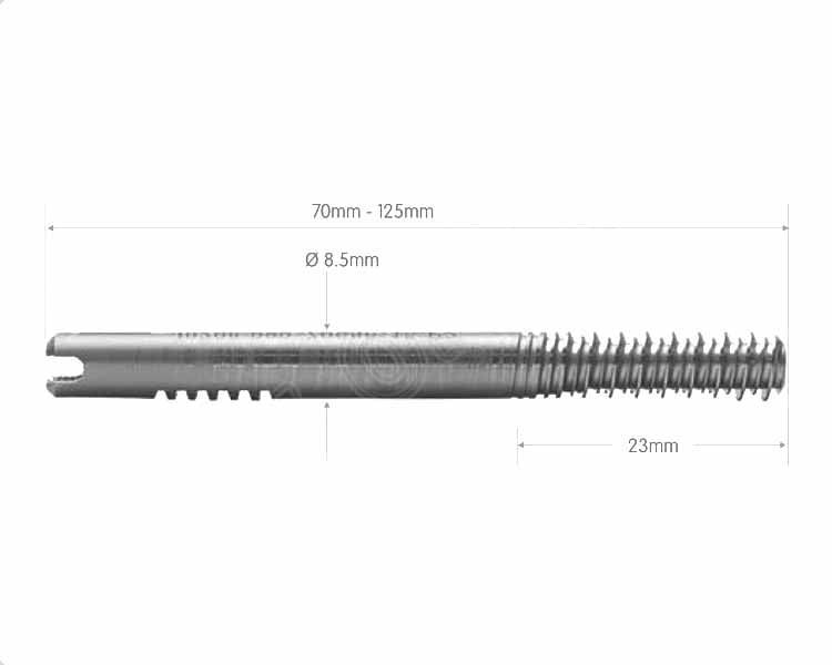 Astute Hip Fracture Nail Lag Screw Ø8.5mm Integrated Interlocking Screw