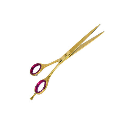 Barber Razor Scissors Gold