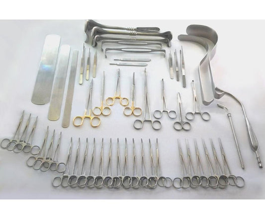 Basic Laparotomy Instruments 104 Pcs Surgery Set