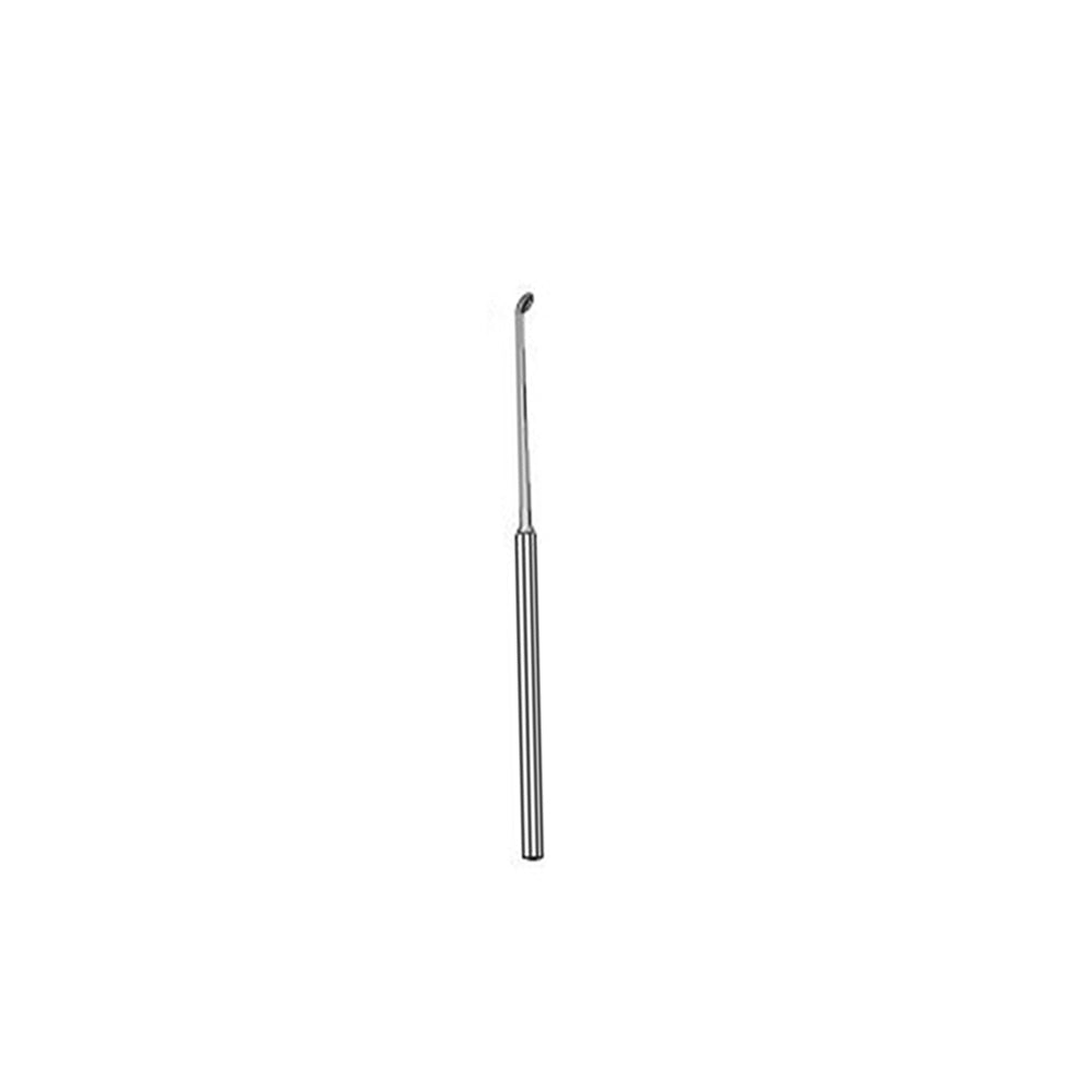 Buck Ear Curette, Angled, Blunt, 146mm Long