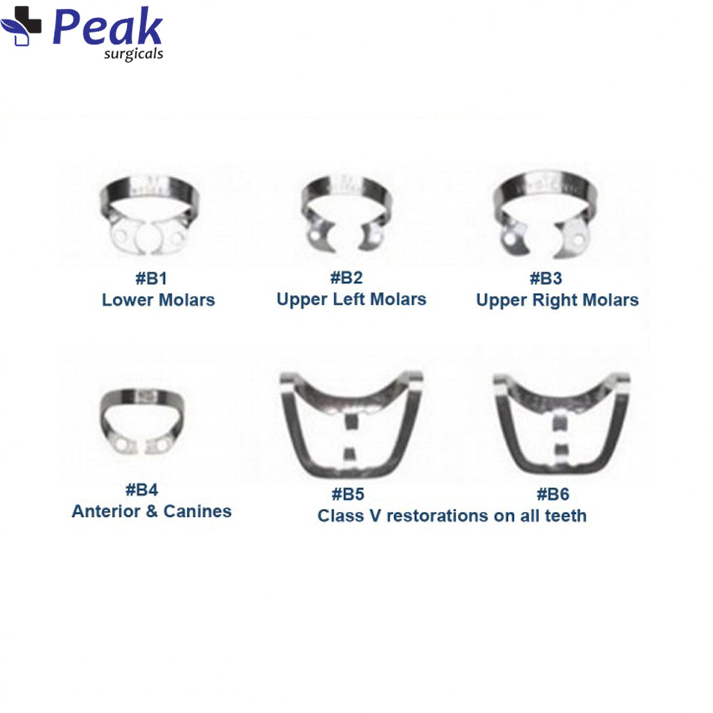 Clamps Set 6pcs