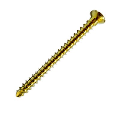 Cortex Bone Screw 2.4mm Self-Tapping Titanium, Cruciform