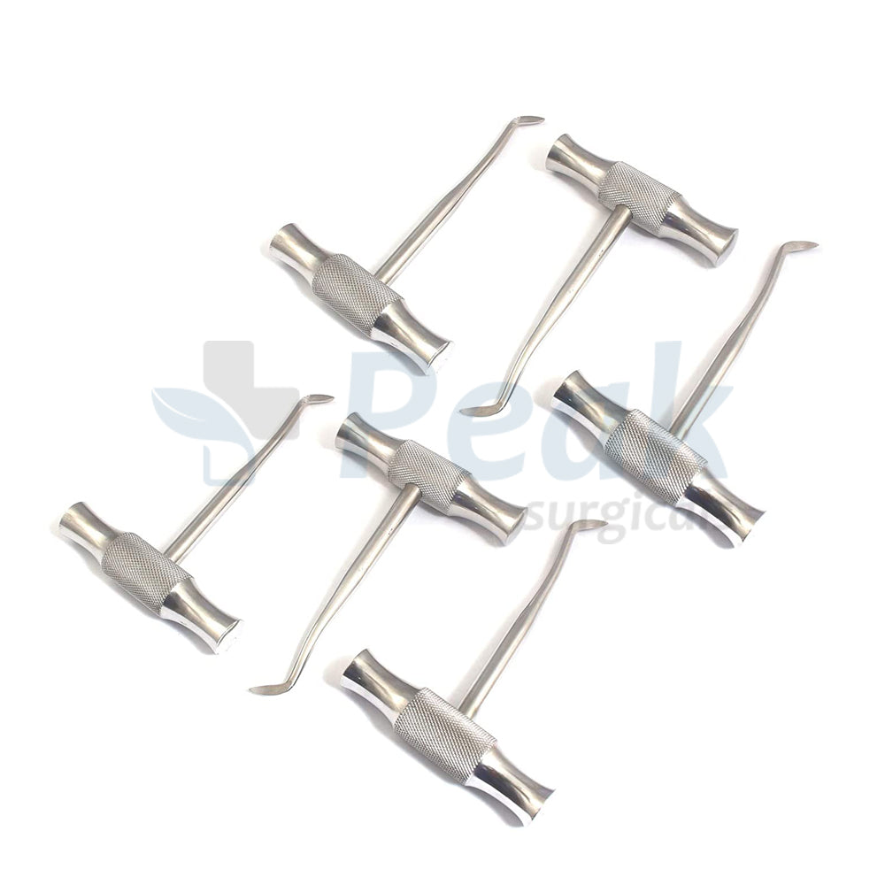 Cross Bar Dental Root Elevator Set