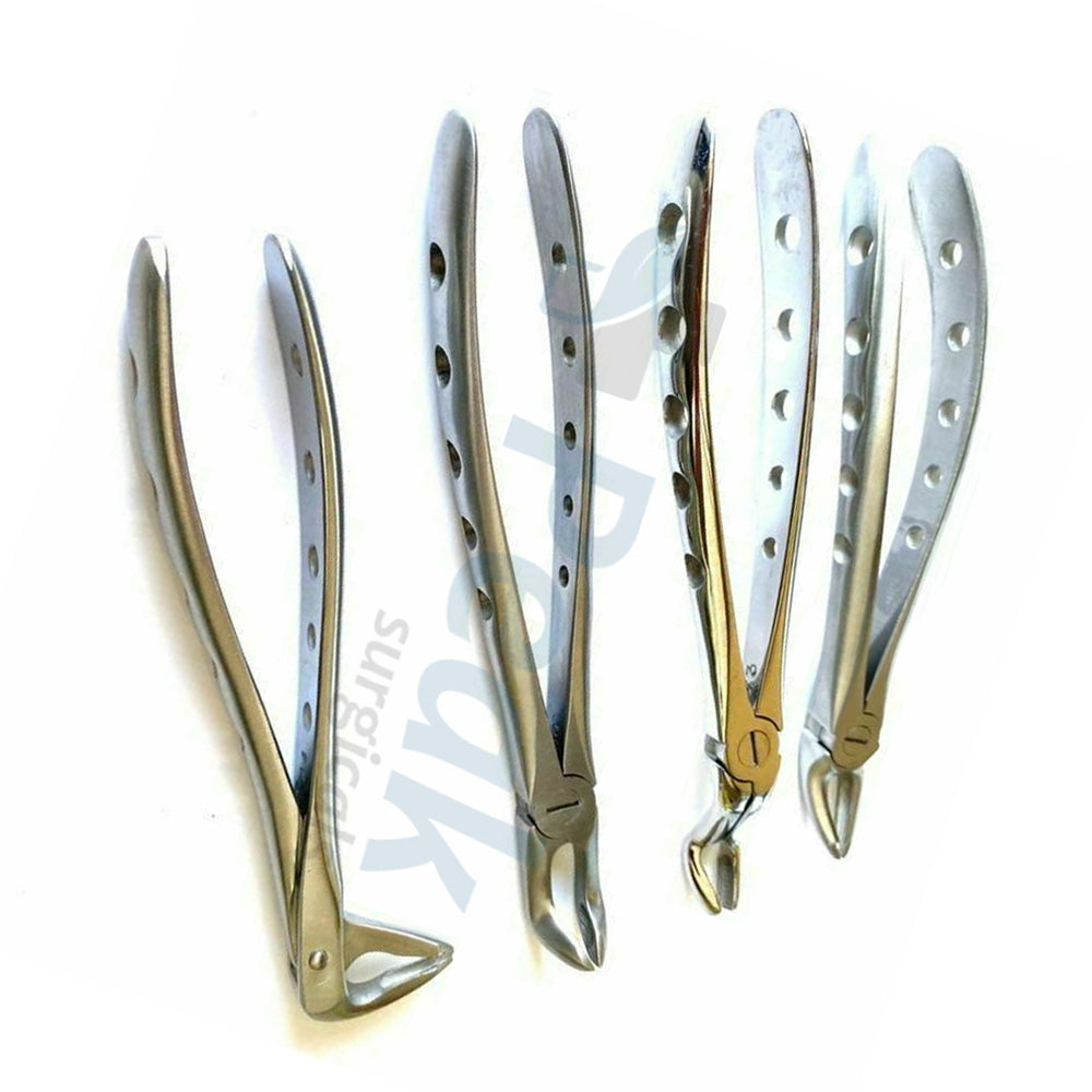 Dental Extracting Forceps 4Pcs Set