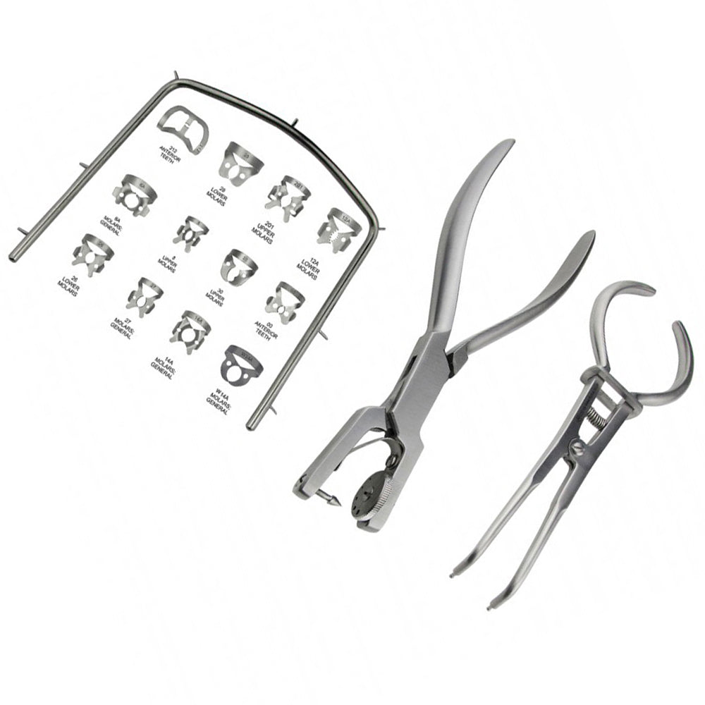 Dental Rubber Dam Kit 16pcs