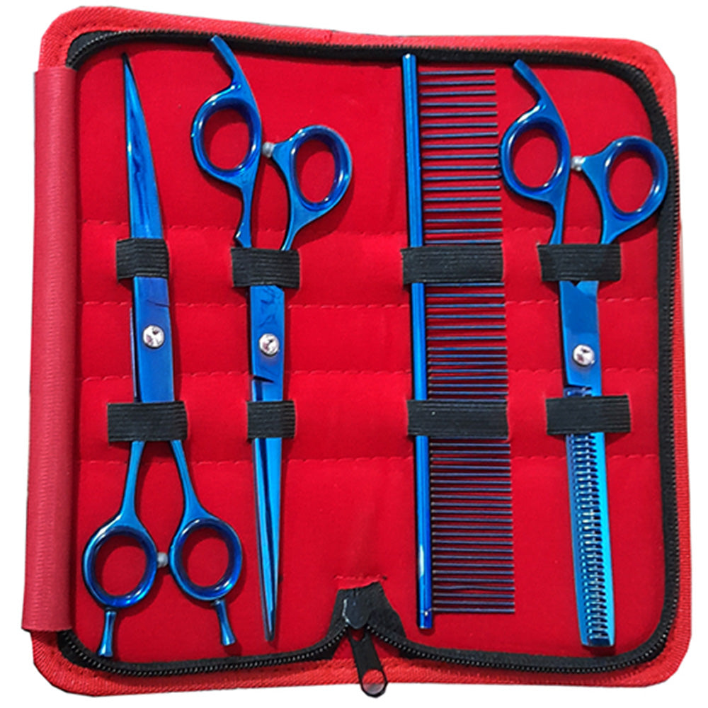 Dog Grooming Scissor Kit