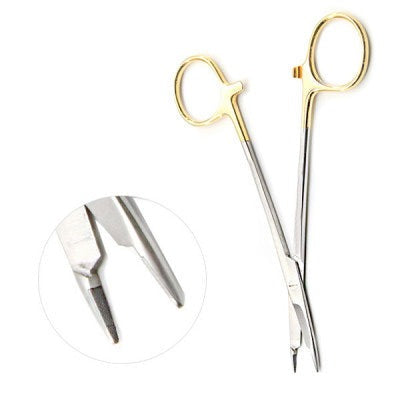 European Style Olsen Hegar Needle Holder Scissors