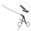 Grasper Mini Straight Tip 2.75 mm 15° Up Curved jaw Shaft with Handle