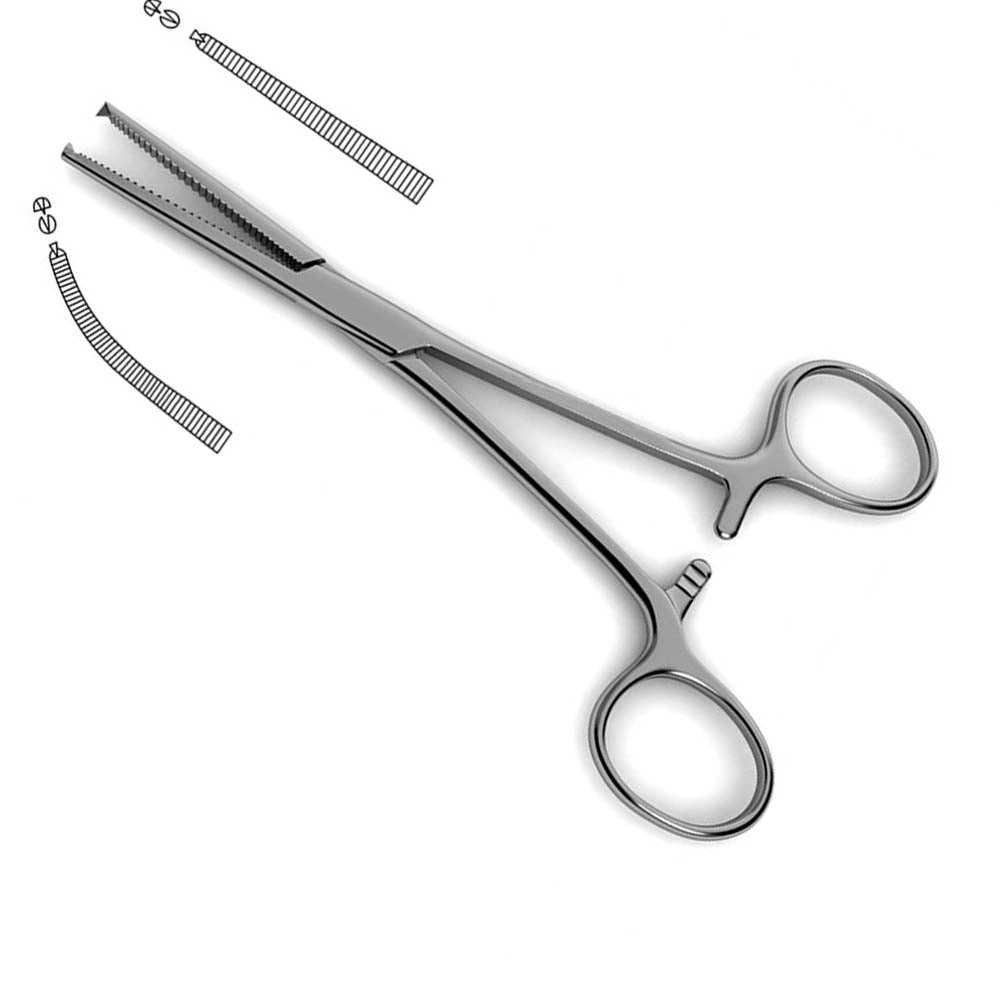 Kocher Forceps - 1x2 Teeth