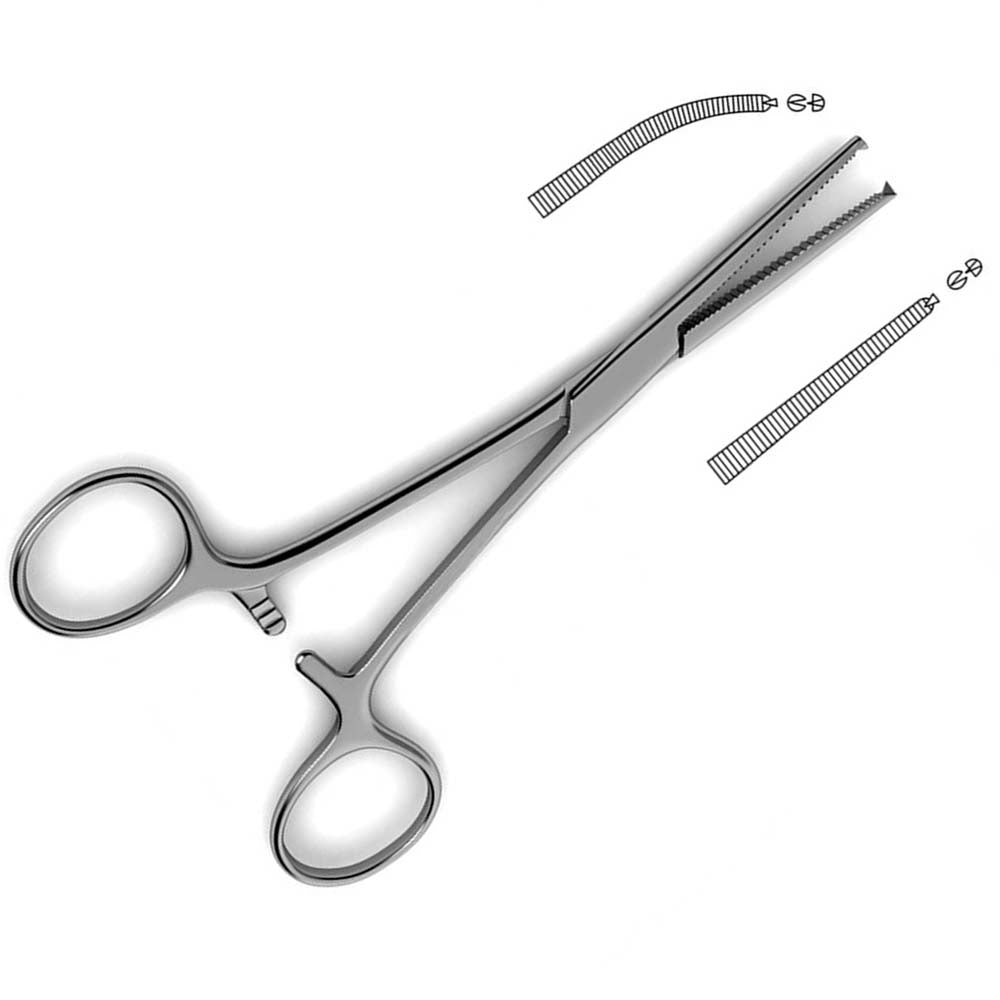 Kocher Forceps - 1x2 Teeth