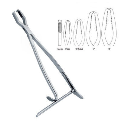 Lane Bone Holding Forceps with Ratchet