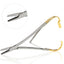 Mathieu Needle Holder Serrated Tungsten