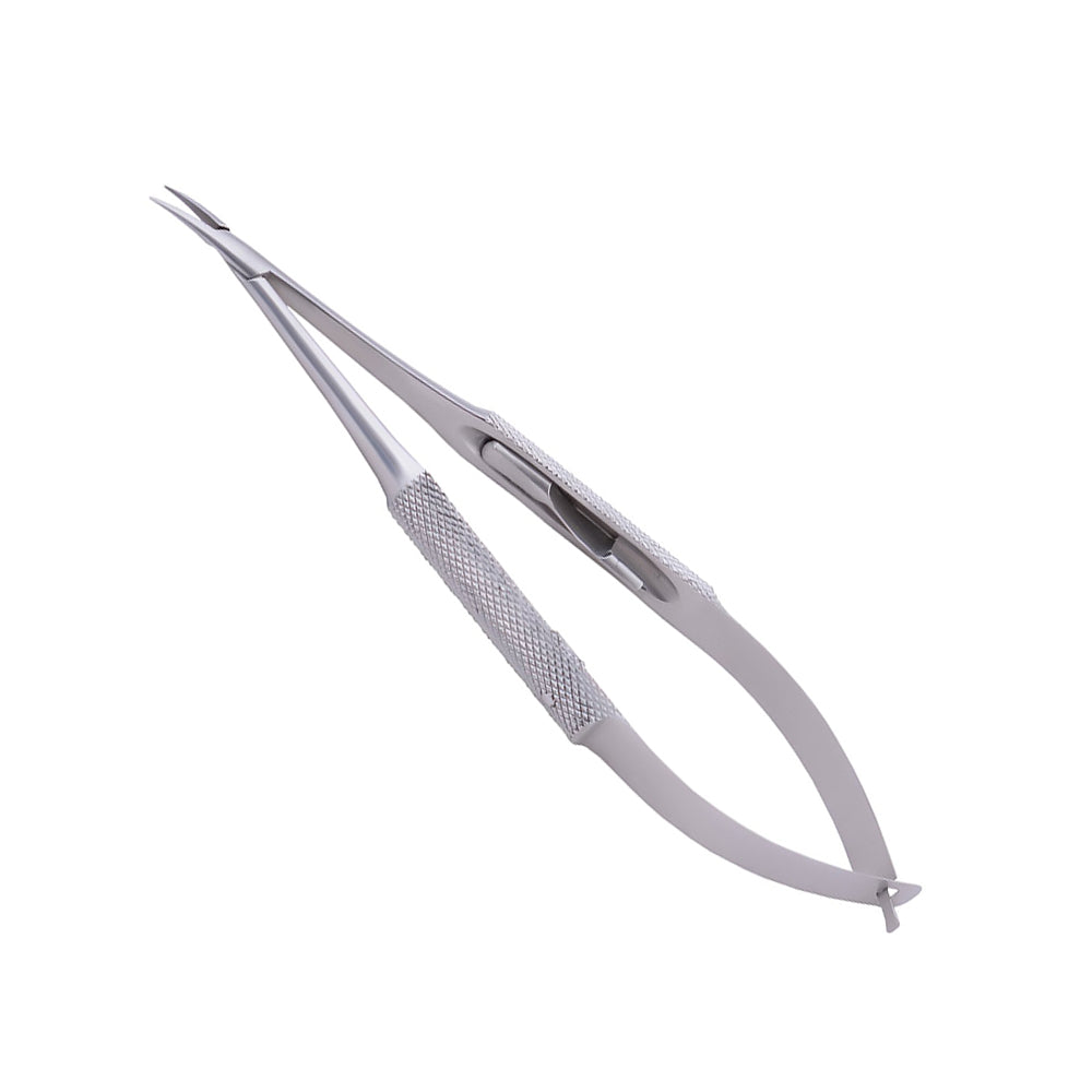 Micro Needle Holders Curved With Lock