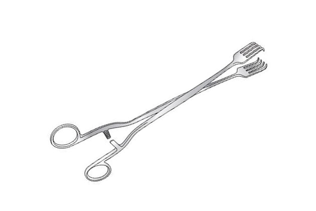 Pratt Tenaculum Forceps 28cm