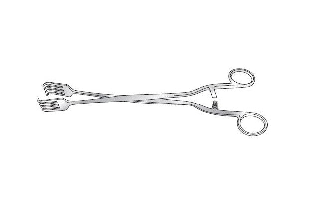 Pratt Tenaculum Forceps 28cm