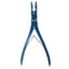 Ruskin Rongeur 7 1/2" 4mm Jaw, Double Action, Blue Titanium Coated