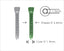 Safety Lock Screw Ø 2.4mm - Self Tapping