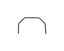 Semi-circular Trapezoidal Curved Rod