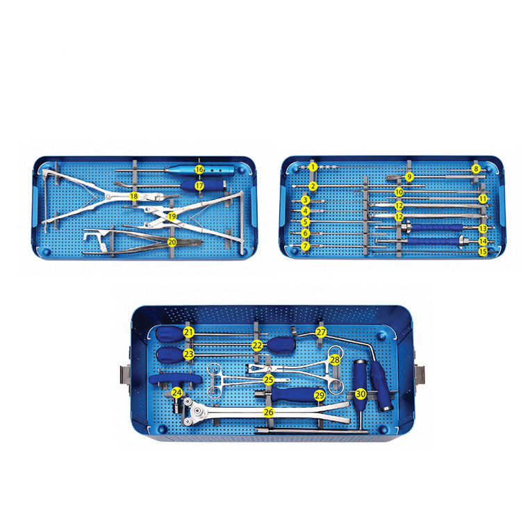Spinal Pedicle Screw Implants Instruments