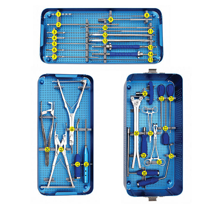 Spinal Pedicle Screw Instrument Set