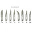 Surgical Blades Box of 100 Stainless Steel Size 12